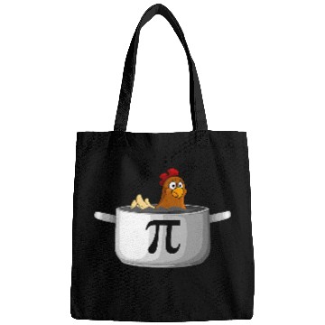 Discover Chicken Pot Pie Math Lover Math and Chickens Pi day Pie Day Bags