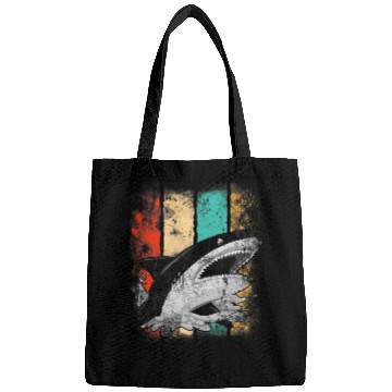Discover Retro Killer Whale vintages Animal Ocean Marine life Bags