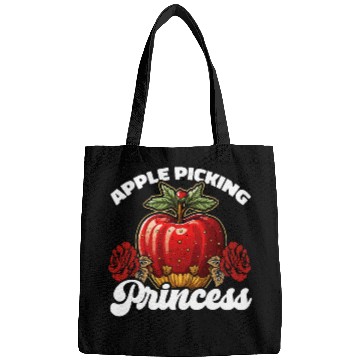 Discover Apple Picking Apple Tree Apple Fruit Lover Apple Farmer Bags