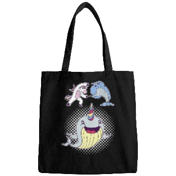 Discover Whale Narwhal Mythical Creature Pegasus Bags