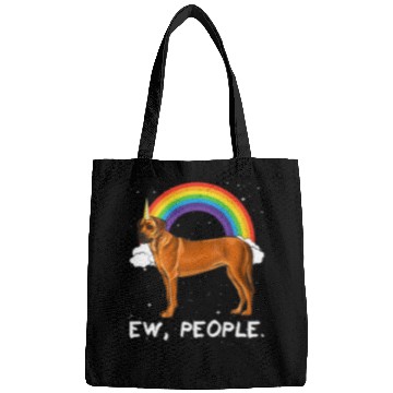 Discover Rainbow Rhodesian Ridgeback Ew People Unicorns Dog Bags