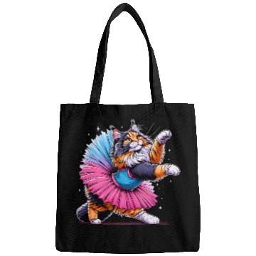 Discover Ballerina Maine Coon Cat Dancing Bags