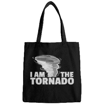 Discover I Am The Tornado Storm Chaser Meteorologist Hurricanes Bags