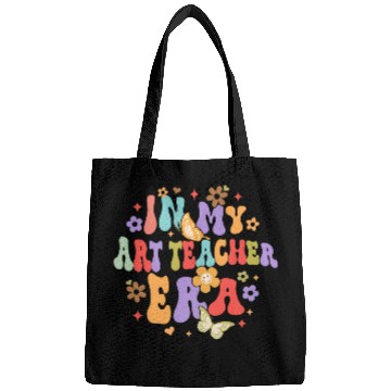 Discover Art Teacher Back To School Funny In My Art Teacher Era Bags