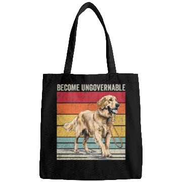 Discover Become Ungovernable Golden Retriever Become Ungovernable Bags