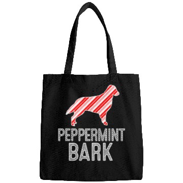 Discover Flat Coated Retriever Peppermint Bark Christmas Dog Bags