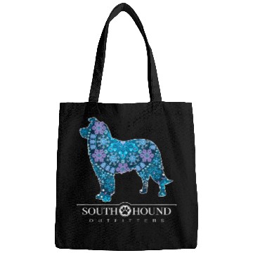 Discover Border Collie Dog Bohemian Snowflake Pattern Bags