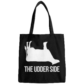 Discover Cow Lover Cattle Farmer 2The Udder Side 2Pun Cow Bags