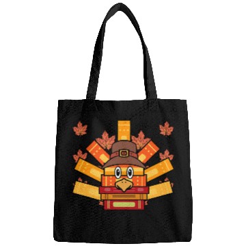 Discover Lacrosse Gift Librarian Book Reader Funny Turkey Thanksgiving Bags