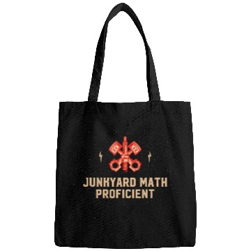 Discover Junkyard Math Proficient Mechanic Dad Serviceman Daddy Smart Bags