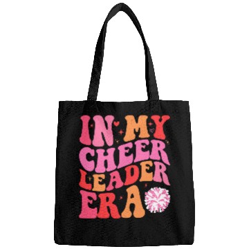 Discover Funny Cheer Quote In My Cheerleader Era cheerleading coach Bags