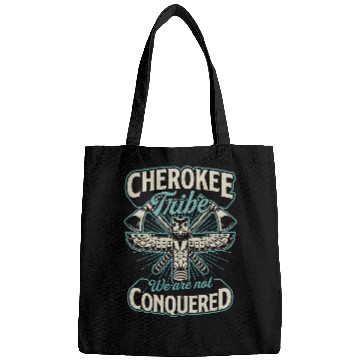 Discover Cherokee Tribe We Are Not Conquered Native American 2 Bags