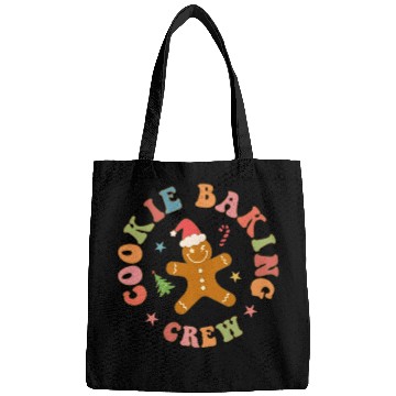 Discover Cookie Baking Crew Christmas Festive Holiday Baking Design Bags
