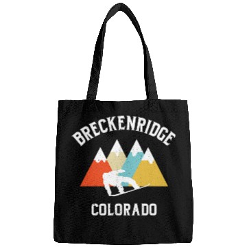 Discover Skiing Ski Breckenridge Colorado Snowboard Vacation Souvenir Bags