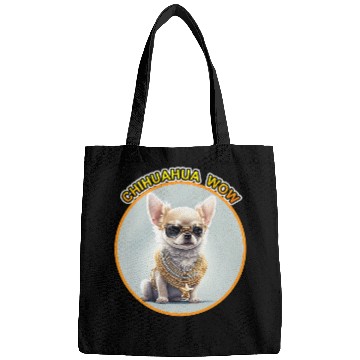 Discover CHIHUAHUA WoW Pet Design Bling Dogs Bags
