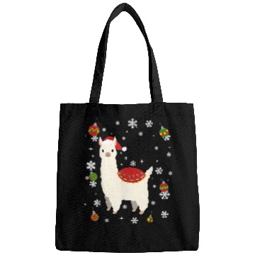 Discover Llama Lover Christmas Falala Llama Bags