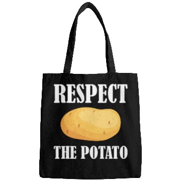 Discover Respect The Potato 2Funny Vegetable Root Potatoes Pun Bags