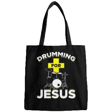Discover Drumming For Jesus Funny Drummer Drum Set Music Bags
