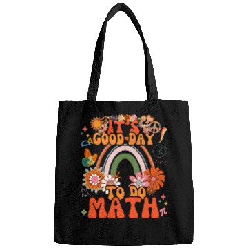 Discover Its A Good Day To Do Math Teachers Groovy Nerd Mathematics Bags