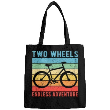 Discover Bicycle Cycling Cyclist Two Wheels Endless Adventure 1 Bags