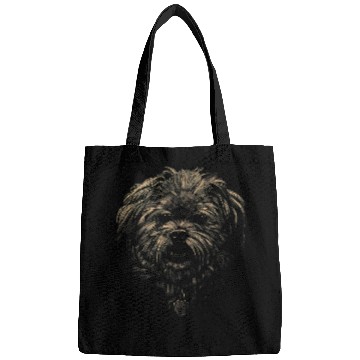 Discover Shih Tzu Dog Portrait 2 Bags