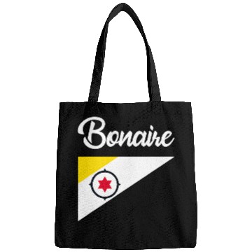 Discover Blue Artwork Barbados Flag Bags