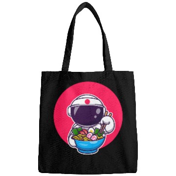 Discover Astronaut Eats Ramen Anime Space Bags