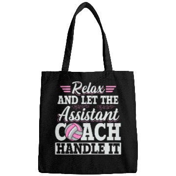 Discover Coaching Volleyball Design for a Assistant Volleyball coach Bags