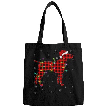 Discover buffalo plaids Matching German Shorthaired Pajama Christmas Bags