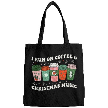 Discover I Run on Coffee and Christmas Music Eggnog Latte Hot Cocoa 1 Bags