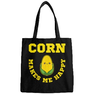 Discover Corn Makes Me Happy Farmer Maize Cereal Grain Planter Bags