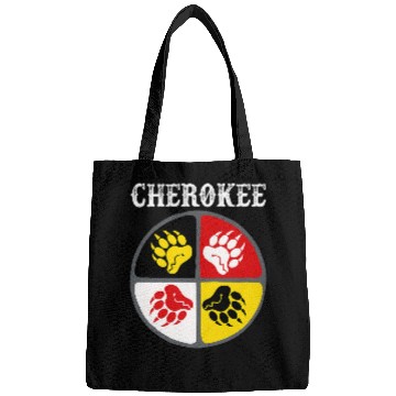 Discover Cherokee Tribe Native American medicines Wheel Bags