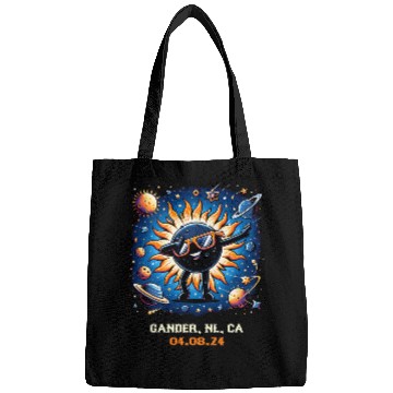 Discover Dabbings Total Solar Eclipse Gander Newfoundland Canada Bags