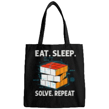 Discover Eat Sleep Solve Repeat Math Speed Cubing Genie Cube 219 Bags