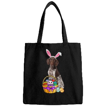 Discover Easter Egg Funny German Shorthaired Pointer Easter Bags