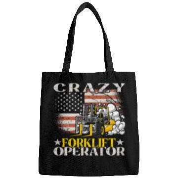 Discover crazys Forklift Operator Forklift Driver Bags