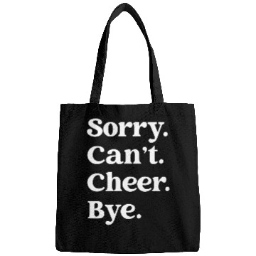 Discover Cheer Mom Cool Cheer Coachs With Saying Sorry Cant Cheer Bye Bags