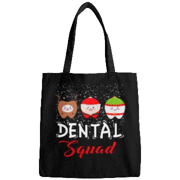 Discover dental squad dentists hygienist christmas dental 2s Bags