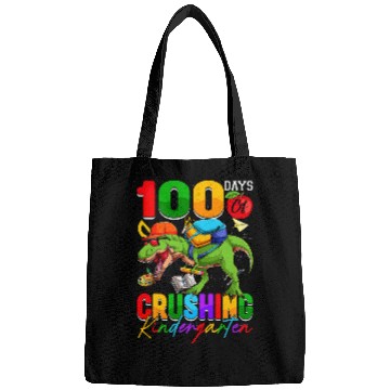 Discover 100 Days Of Crushing Kindergarten Dinosaur T Rexs Backpack Bags