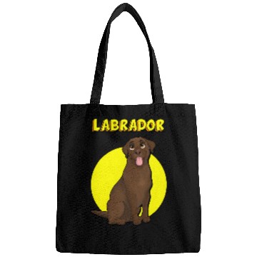 Discover Cute Chocolate Labrador Retriever Bags