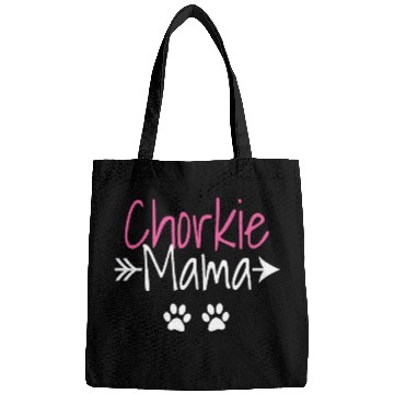 Discover Chorkie Mama Funny Yorkie Chihuahua Mix Mom Bags