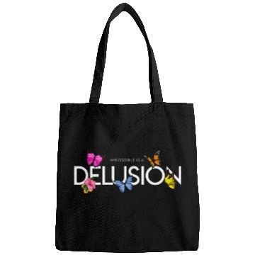 Discover Impossible is a    Delusion Hibiscus and Butterfly 3 Bags