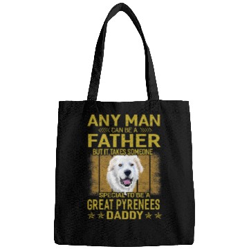 Discover Dogs 365 Great Pyrenees Dog Daddy Dad Gift For Men Bags