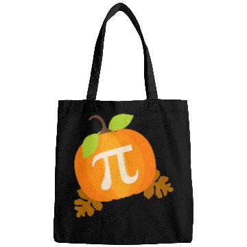 Discover Funny Fall Autumn Math Teacher Pumpkin Pi Pie Halloween Bags