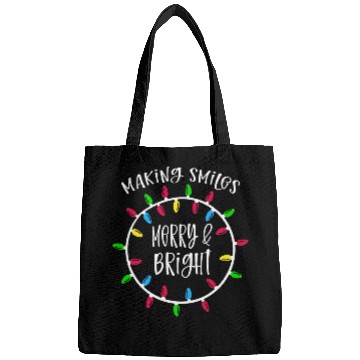 Discover Merry Christmas Dental Squad Making Smiles Merry Bright Bags