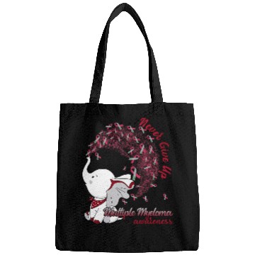Discover Elephant Ribbon Multiple Myeloma Awareness Support Bags