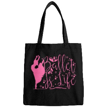 Discover Ballet Is Life For Dance Ballerina Bags
