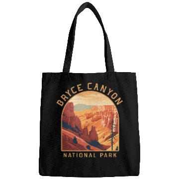 Discover Bryce Canyon National Park vintages Camping Hiking Retro Bags