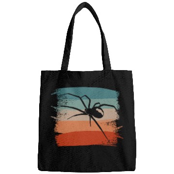Discover Retro vintages Black Widow Spider Spiders Bags