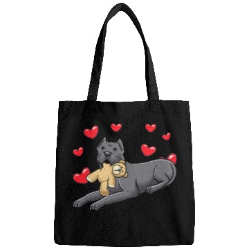 Discover Cane Corso Italiano Dog with Stuffed Animal Bags